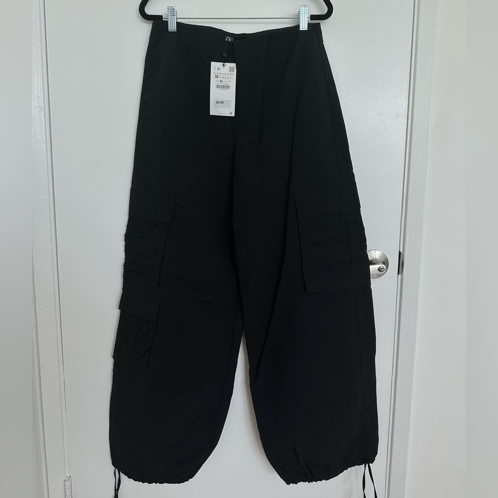 Zara Balloon Parachute Pants